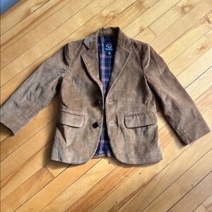 Brooks Brothers Tan Corduroy Boys Blazer Sports Jacket